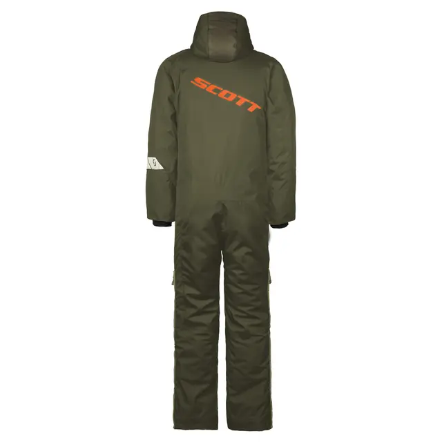 Scott DS JR Monosuit - Grønn, L Teknisk/slitesterk scooterdress til barn 