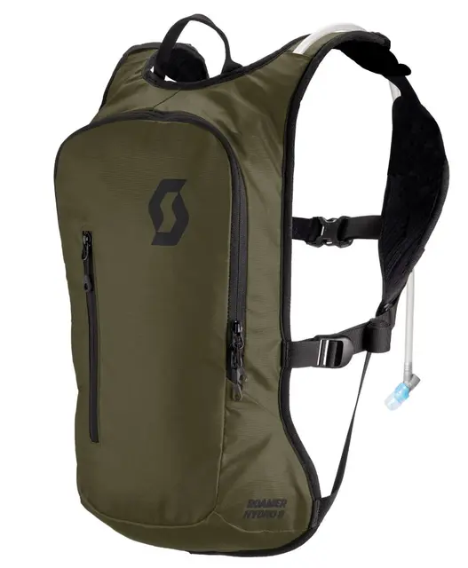 Scott Roamer Hydro 8 - Sort/Grønn Liten sekk med 8-liters volum, med blære 