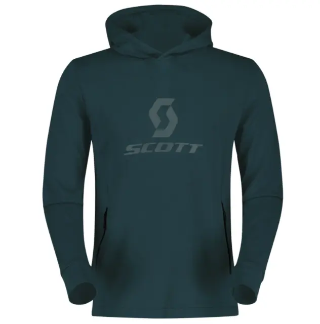 Scott Defined Mid Hoody - Grønn Behagelig fleece, mellomlag og hverdags 