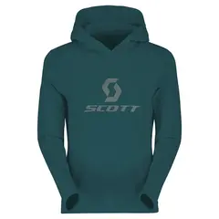 Scott Defined Mid Damehoodie - Grønn Stretchy hoodie av børstet fleece