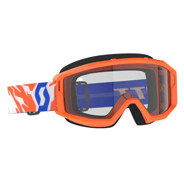 Scott Primal jr MX Brille - Oransje Klar Linse 