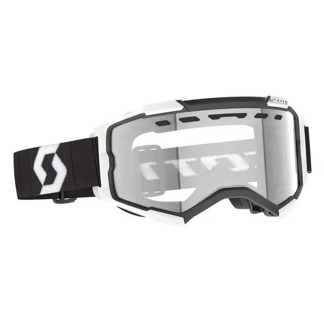 Scott Goggle Fury Enduro black/white clear S0 