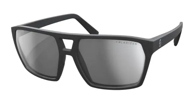 Scott Tune Solbriller - Polarisert Sort Matt/Grå Linse 