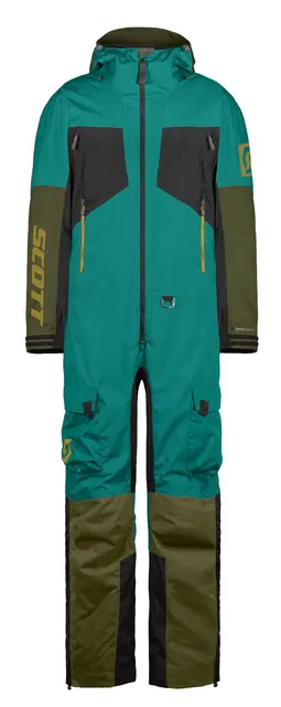 Scott Back-X Mono - Grønn/Oliven Prisgunstig dress med mapping! 