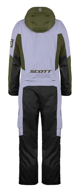Scott Back-X Dame - Lilla/Grønn Solid ventilert og teknisk monosuit 