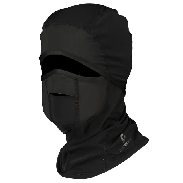 Scott Concept Balaclava - Sort Lett vindavvisende og behagelig 