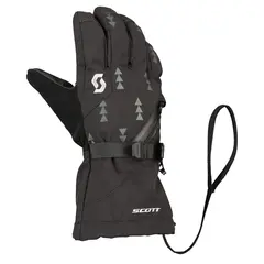 Scott Ultimate Premium JR - Sort/Grå Varm junior-hanske med membran.