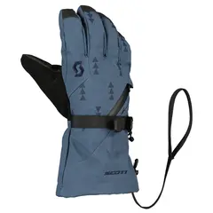 Scott Ultimate Premium JR - Blå/Blå Varm junior-hanske med membran