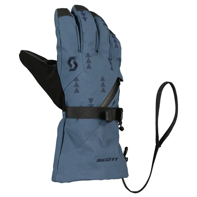 Scott Ultimate Premium JR - Blå/Blå Varm junior-hanske med membran 