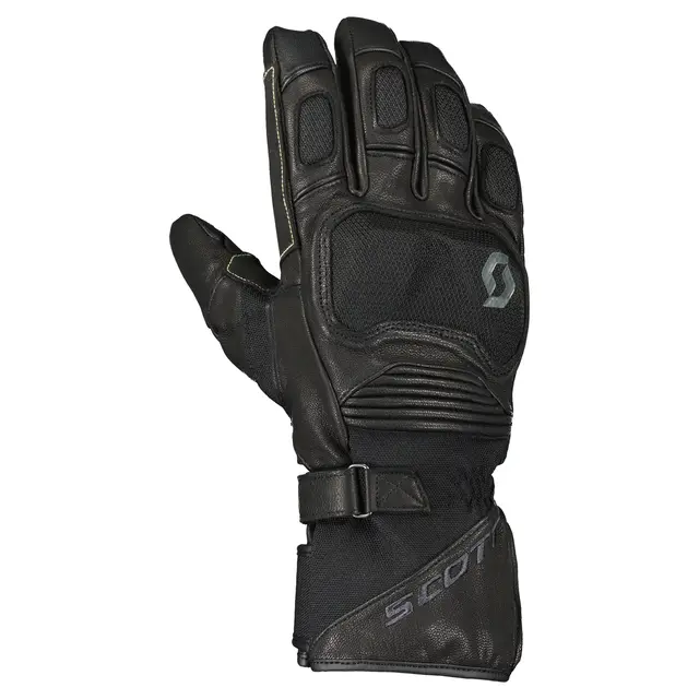 Scott Priority Pro GTX Hansker - Sort Lærhanske med GORE-TEX® 