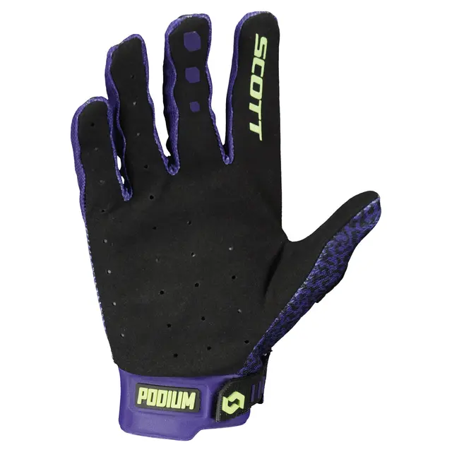 Scott Podium Pro Hansker - Lilla/Mint Solid hanske med optimalt grep 