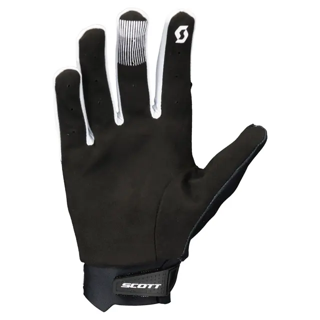 Scott Evo Fury Hanske- Premium Sort/Grå Lett MX-hanske med silikongrep 