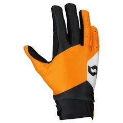 Scott Evo Track JR Hansker- Sort/Oransje Lett MX-hanske med silikongrep