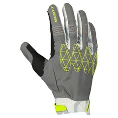 Scott X-Plore D3O Hansker - Grå/Gul Lettvekts Enduro/MX-Hanske