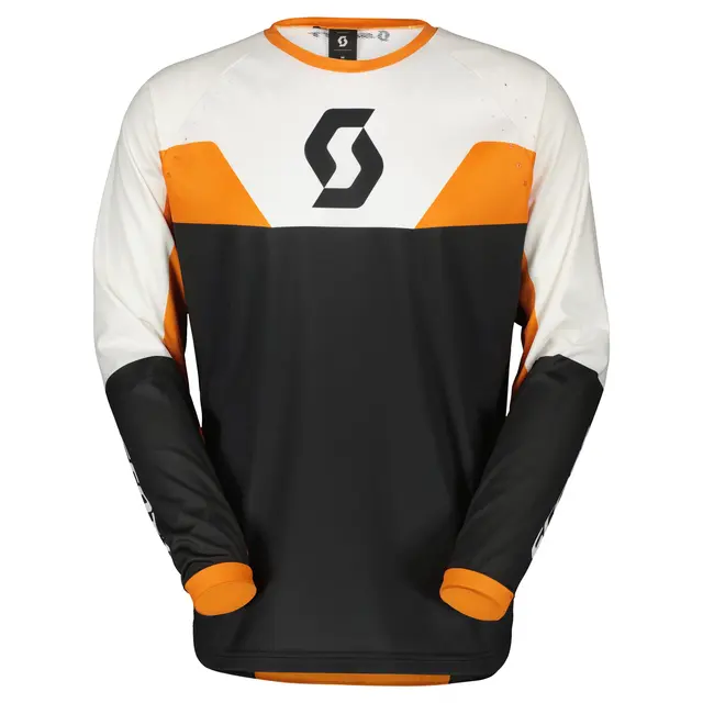 Scott Evo Track Trøye - Sort/Oransje Lett og komfortabel MX-trøye 
