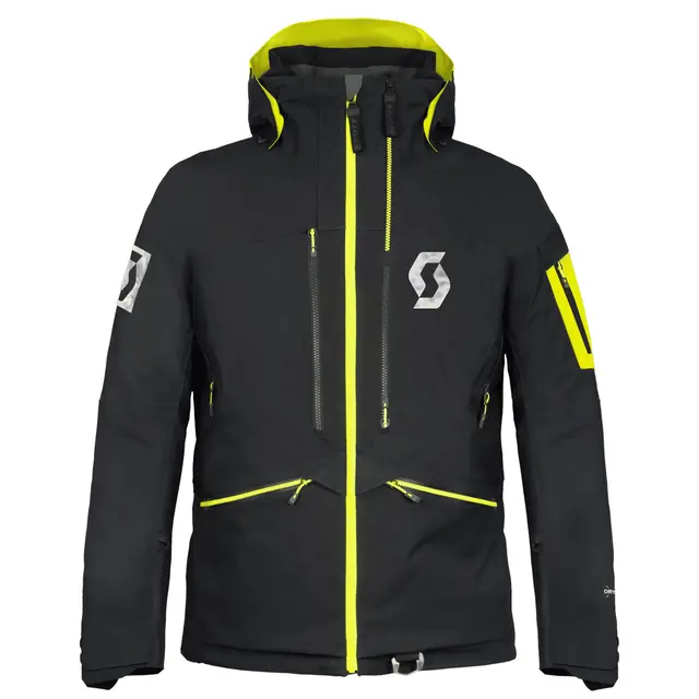 Scott Concept Flex 3-i-1 Jakke - Sort 2 veis stretch, Egen utagbar innerjakke 