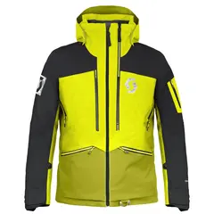 Scott Concept Flex 3i1 Jakke - So/Gul 2 veis stretch, Egen utagbar innerjakke