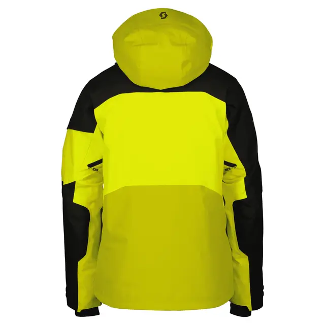 Scott Concept Flex 3i1 Jakke - So/Gul 2 veis stretch, Egen utagbar innerjakke 