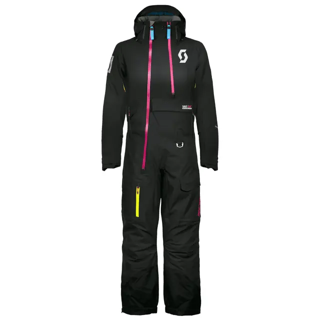 Scott Artic Flex 180 Dame - Sort Godt föret heldress, med stretch 