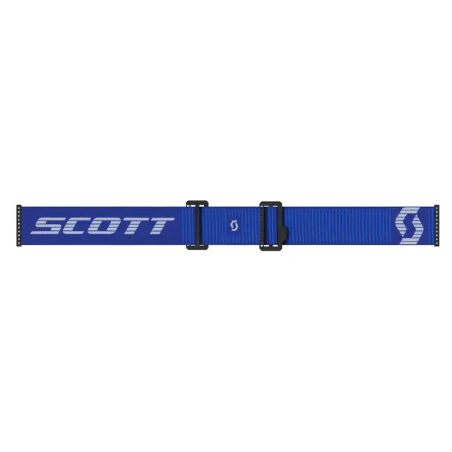 Scott Prospect 2.0 MX Brille - Blå/Hvit Blå Krom Works Linse 