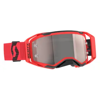 Scott Prospect 2.0 MX Brille - Rød/Sort Sølv Krom Works Linse