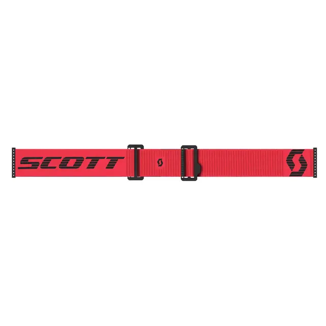 Scott Prospect 2.0 MX Brille - Rød/Sort Sølv Krom Works Linse 