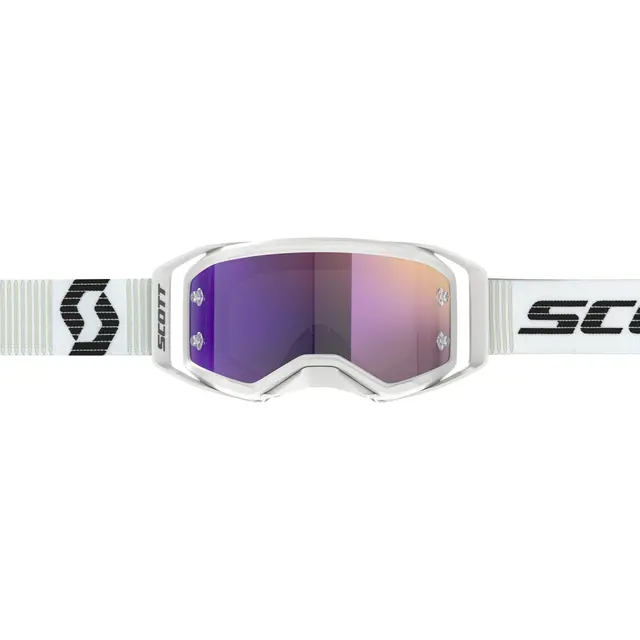 Scott Prospect 2.0 MX Brille - Hvit/So Lilla Krom Works Linse 
