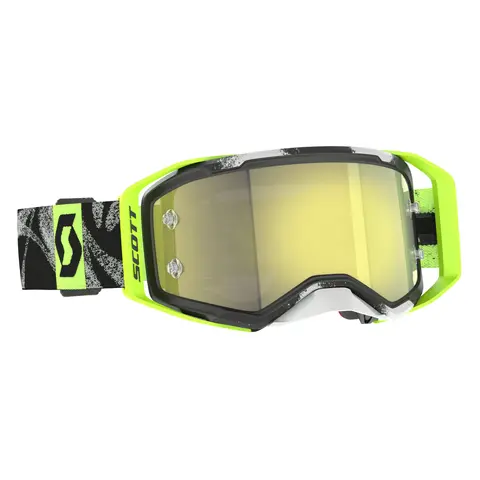 Scott Prospect 2.0 MX Brille - Sort/Gul Gul Krom Works Linse