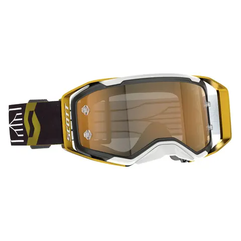 Scott Prospect 2.0 AMP Chrome MX Brille Gull Krom Works Linse