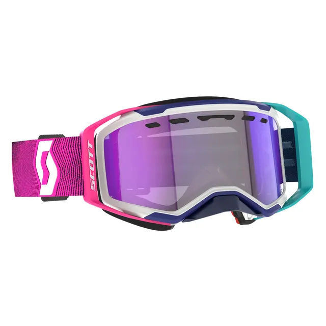 Scott Prospect 2.0 LS SX Brille-Blå/Rosa Lyssensitive Blå Kromro Linse 