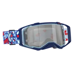 Scott Prospect MX Brille - "Ethika" Sølv Chrome WORKS Linse