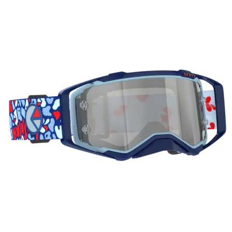 Scott Prospect MX Brille - "Ethika" Sølv Chrome WORKS Linse