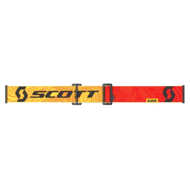 Scott Prospect MX Brille - Six-Days -24 "Spania-Edition", Gul Chrome Linse 