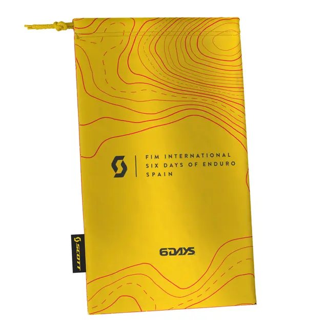 Scott Prospect MX Brille - Six-Days -24 "Spania-Edition", Gul Chrome Linse 