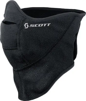 Scott Wind Warrior - Sort Ansiktsmaske med windstopper fleece! 