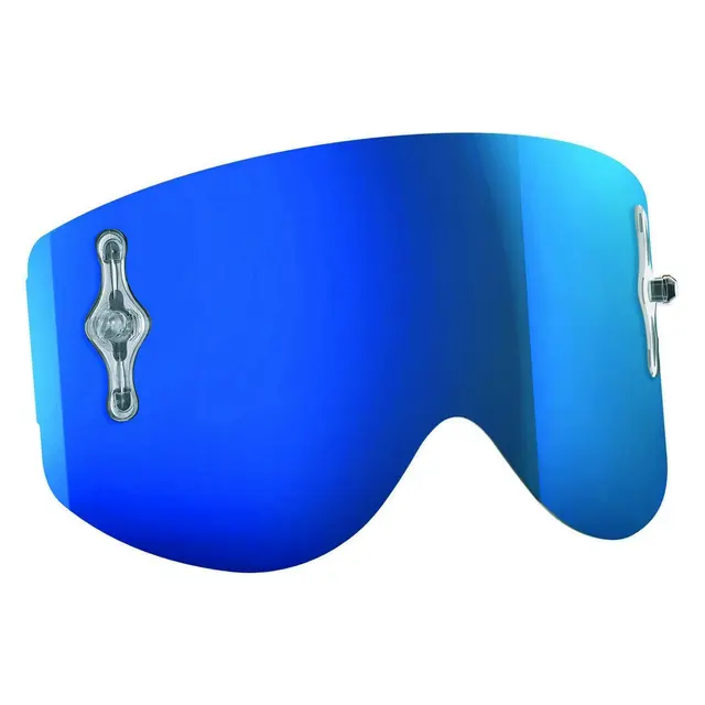 Scott MX Enkel Linse - Blå Krom Recoil XI/ 80 -Serien/ OTG87 