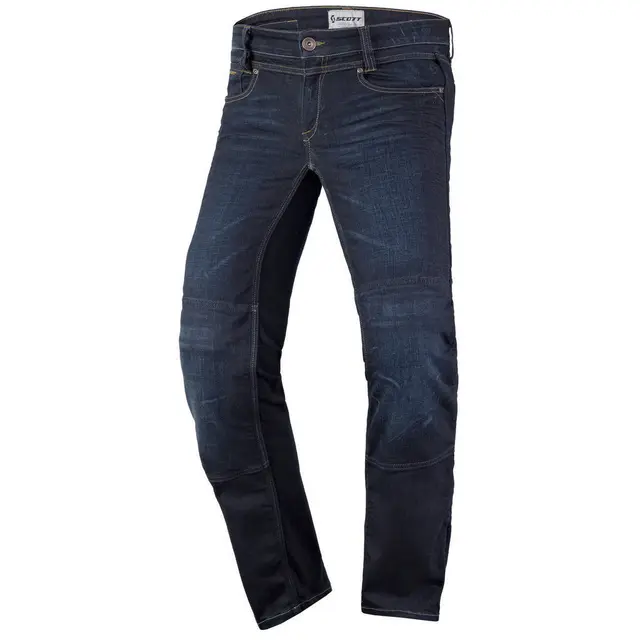 Scott Denim Bukse Dame - Blå CE-Beskyttere, Kevlar, Aramid, Lett 