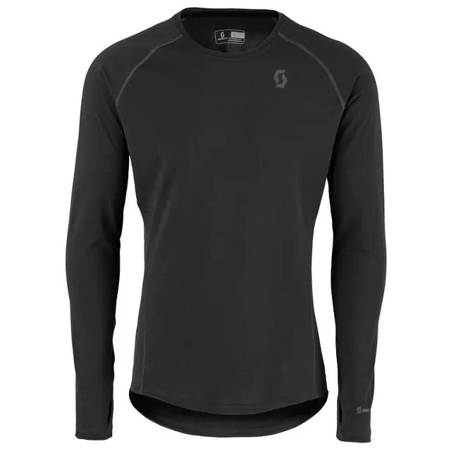 Scott Base DRI Crew - Trøye Sort S Base DRI CrewSkjorte Sort 