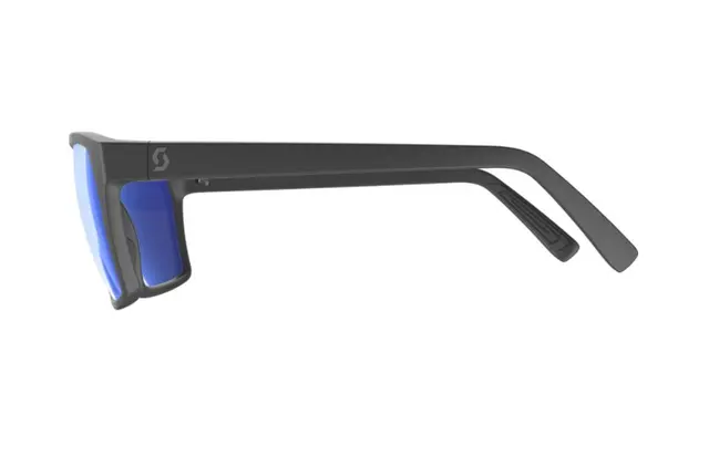 Scott Tune Solbrille Sort Blå Krom Linse 