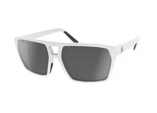 Scott Tune Solbrille Hvit Grå Linse