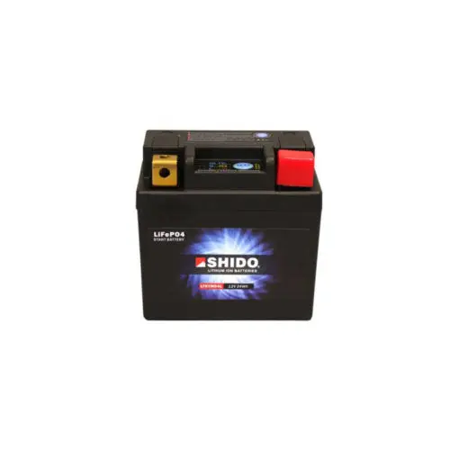 Shido LTKTM04L Lithium Batteri 12V, 2Ah, 24Wh, 89x49x90 