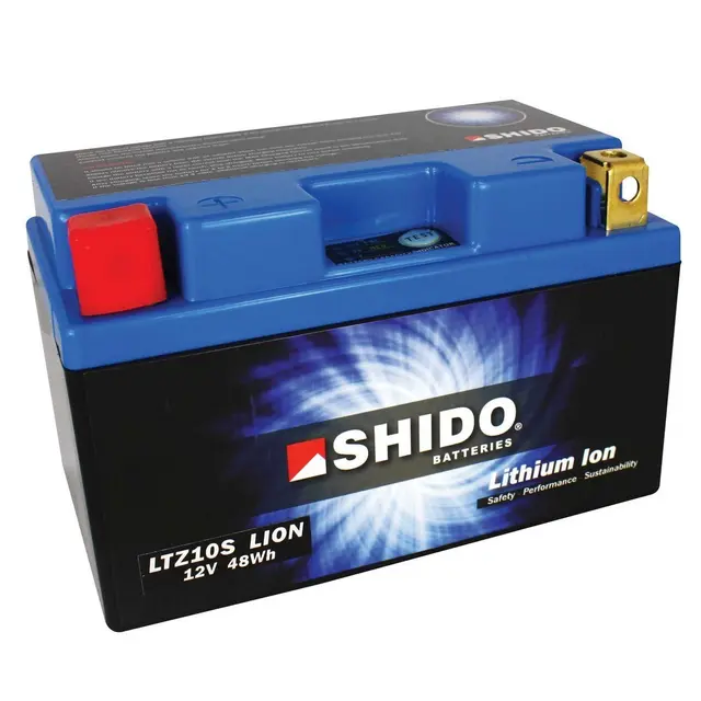 SHIDO LTZ5S HP Lithium Ion Premium batteri med ekstra startkraft 