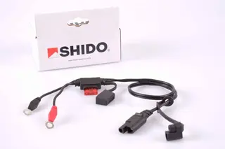 Shido kabel med sikring 6mm fester