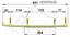 Styreskinne Arctic Cat X-Calibar II Koromant, Selges i par