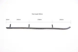Styreskinne Ski-Doo  X-Calibar I Lengde 500mm, ø8mm bolter, Leveres i par