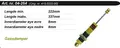 Støtdemper Ski-Doo Fremre Kimpex Gold 415033300, 414866400