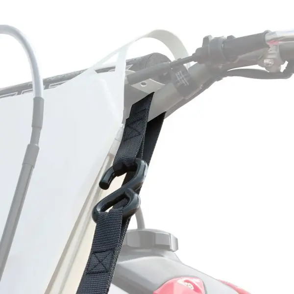 UNIT Kamlås-stropper - Blå Vinyldekte kroker, U-Sløyfe 