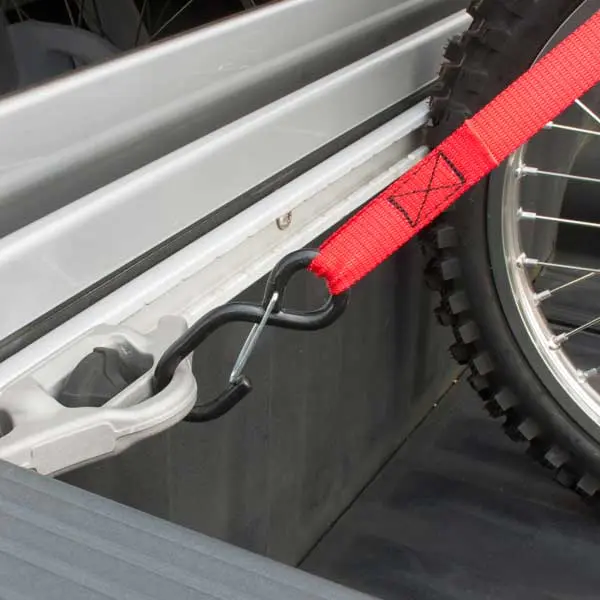 UNIT Kamlås-Stropper, Sort Vinyldekte kroker, U-Sløyfe 