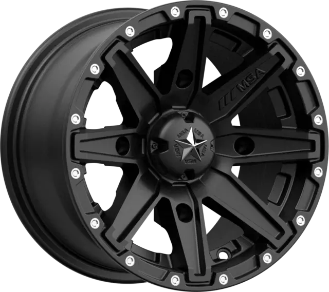 Hjulpakke 100 - Polaris 4x4 - 28x15, 10" Wanda 3021 Thunder E4, MSA M33 Clutch 