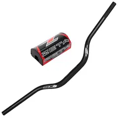 ZETA SX-3 ATV-Styre H&#248;y, Svart Oversized Fatbar m/Pad, &#248;28,6mm